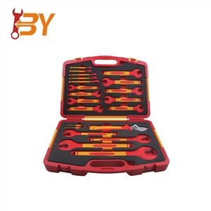 इंसुलेटेड 21Pcs VDE सॉकेट रिंच टूल सेट 1000v
